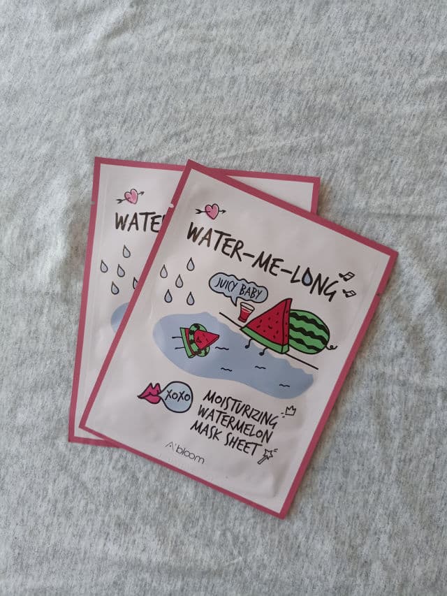 A'bloom Water-Me-Long Moisturizing Watermelon Mask review photo by cypress