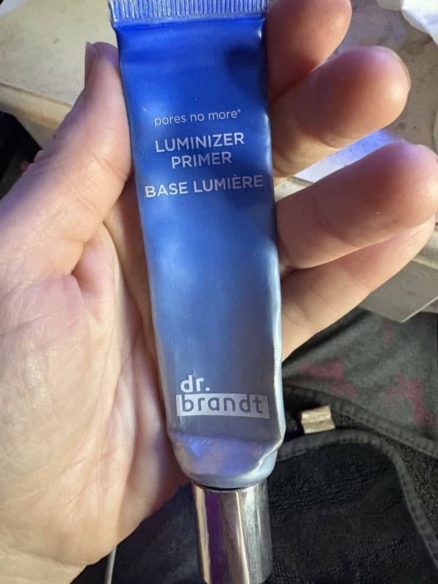 Dr. Brandt Pores No More Luminizer Primer review photo by mamaof4boys