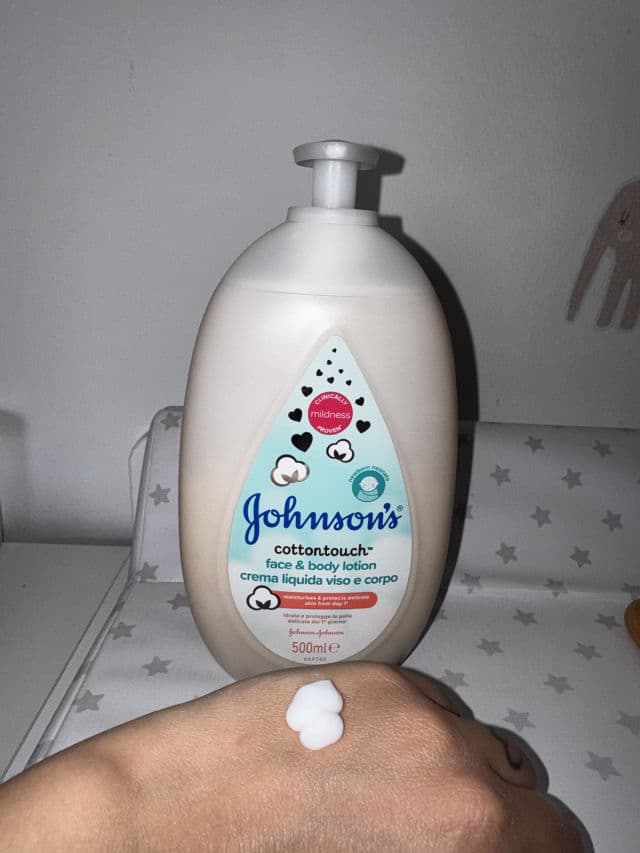 Johnson's Face & Body Lotion Cotton Touch review photo by Isabelladiaz