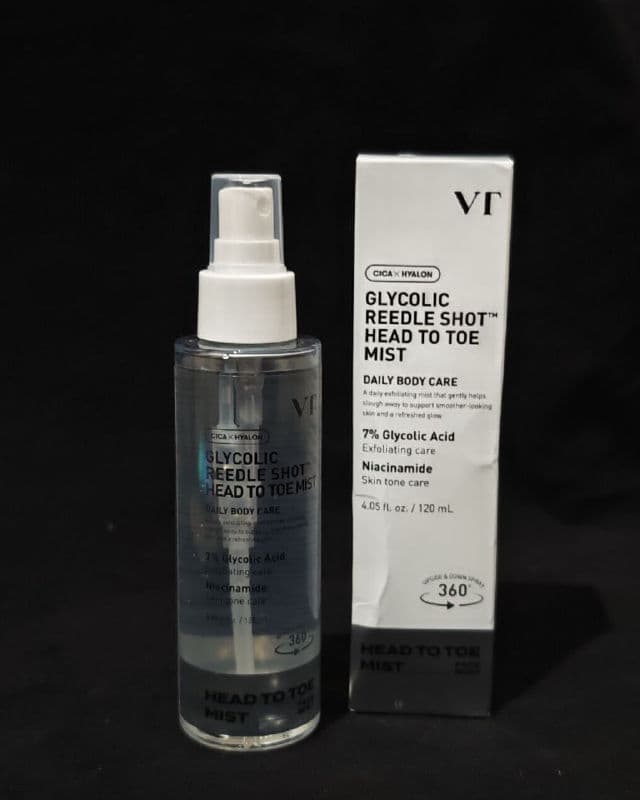 VT COSMETICS Glycolic Reedle Shot Head to Toe Mist review photo by millyhas