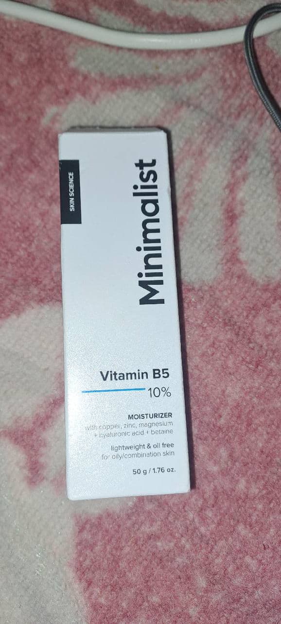 Minimalist Vitamin B5 10% Moisturiser review photo by Dipika063