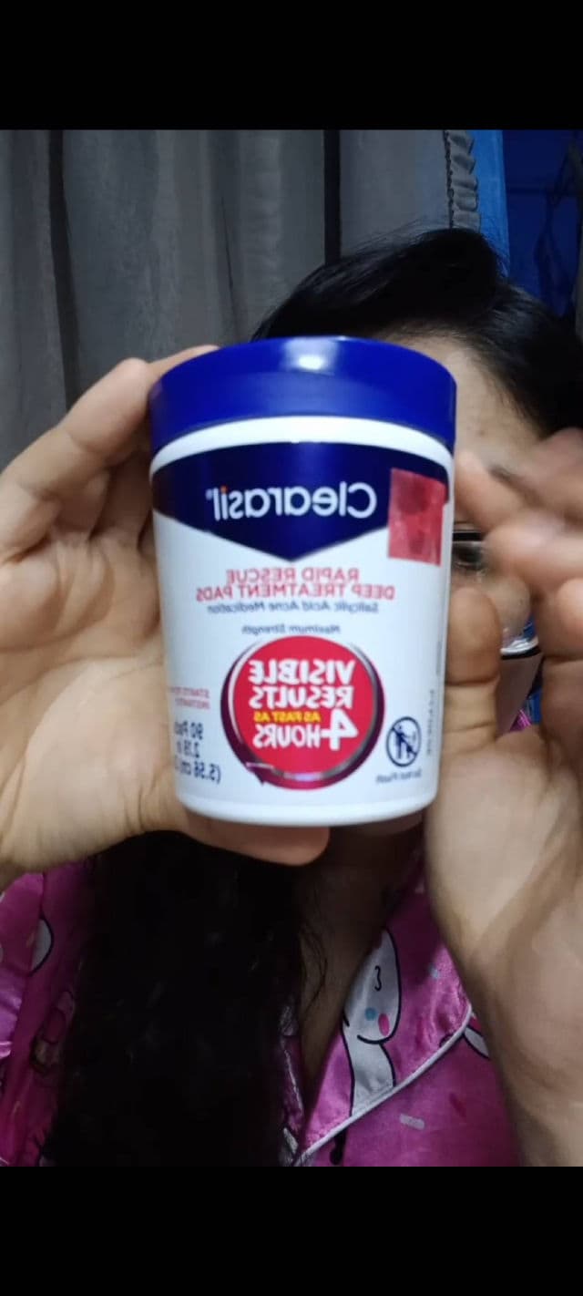 Clearasil Ultra Acne Medication Rapid Action Pads review photo by RubycastanedaUGC