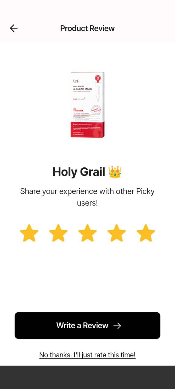 DR.G Lock & More A-Clear Mask review photo by Evelyndelacruz