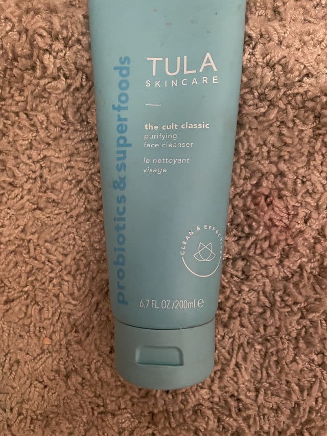 TULA Skincare The Cult Classic Purifying Face Cleanser review photo by dahliasue