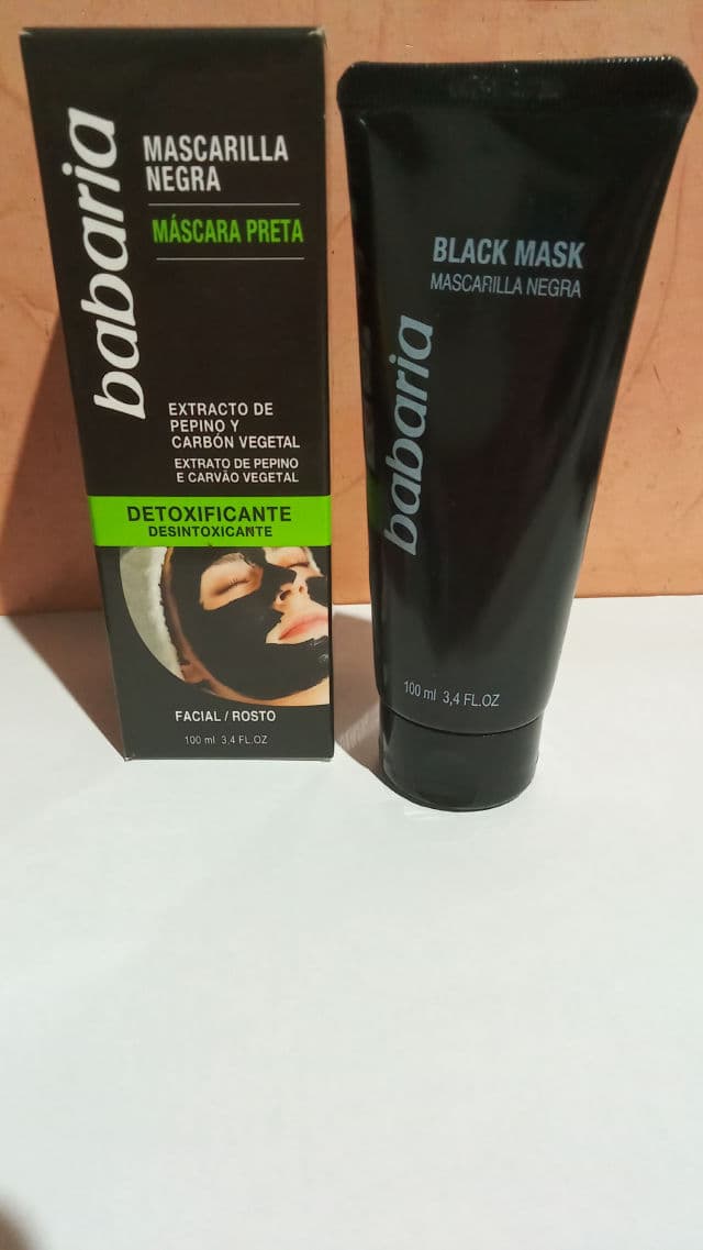 Babaria Charcoal Detoxifying Face Mask review photo by damytha