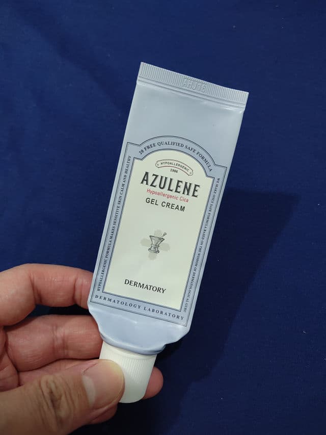 Dermatory Azulene Hypoallergenic Cica Gel Cream review photo by danielwonderland
