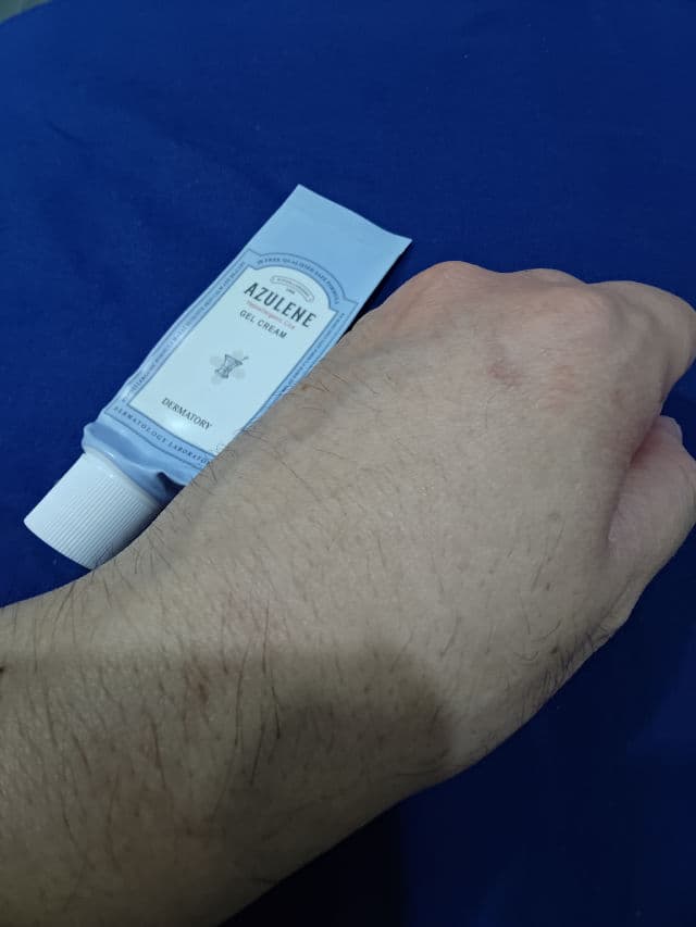 Dermatory Azulene Hypoallergenic Cica Gel Cream review photo by danielwonderland