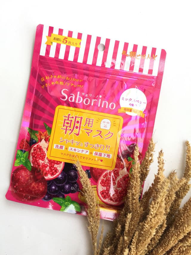 Saborino Morning Facial Sheet Mask - Mixed Berries review photo by darlenellacson