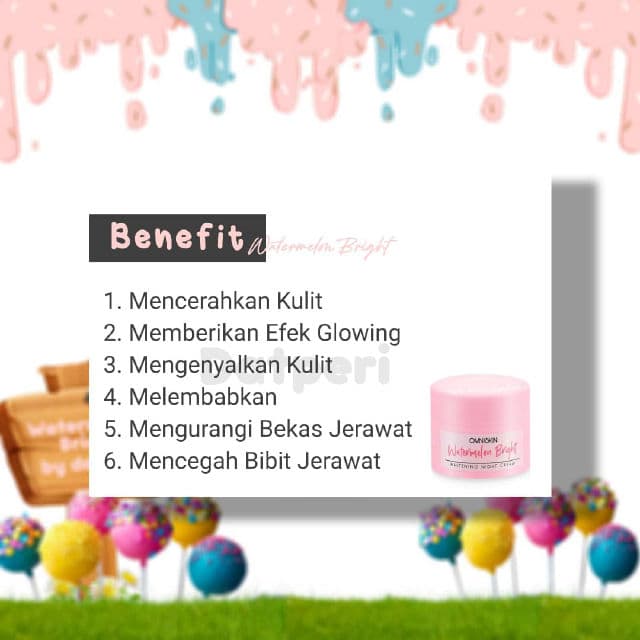 OMNISKIN Watermelon Bright – Whitening Night Cream review photo by datperi