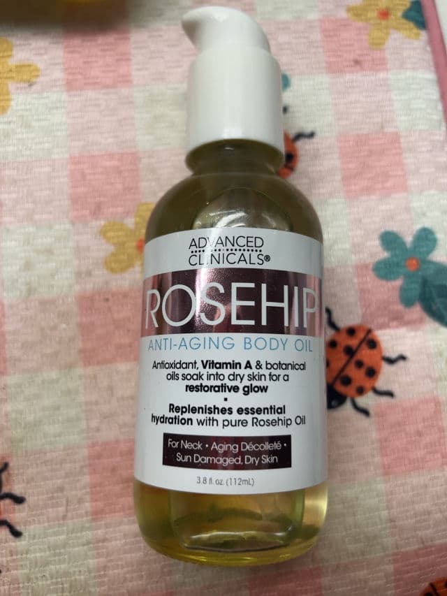 Advanced Clinicals Rosehip Body Oil review photo by Conniematt