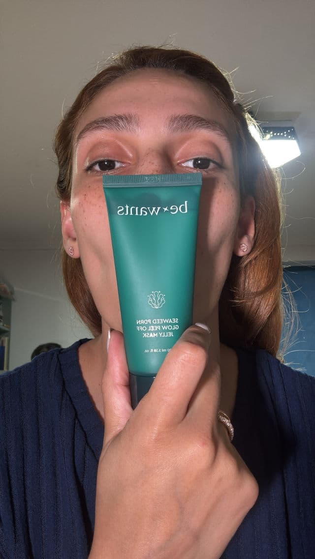 Bewants Seaweed PDRN Glow Peel Off Jelly Mask review photo by AlvesGabi