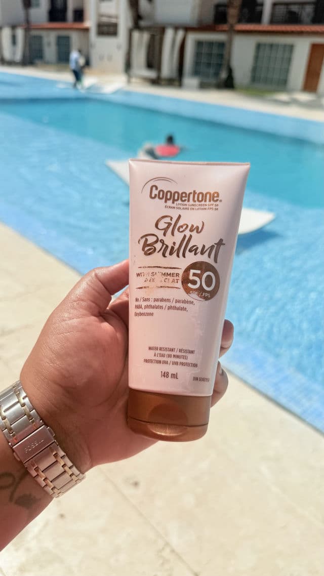 Coppertone Glow Protect &Tan SPF 45 Sunscreen Lotion review photo by shantalhvs