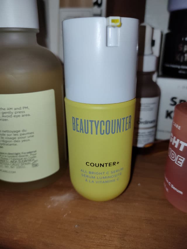 Beautycounter Counter+ All Bright C Serum review photo by ddlarjmakeup