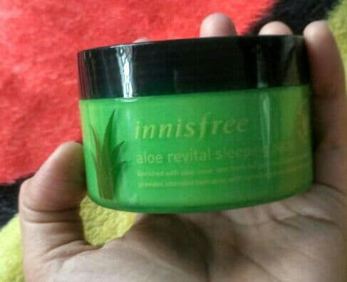INNISFREE Aloe Revital Sleeping Pack review photo by deby