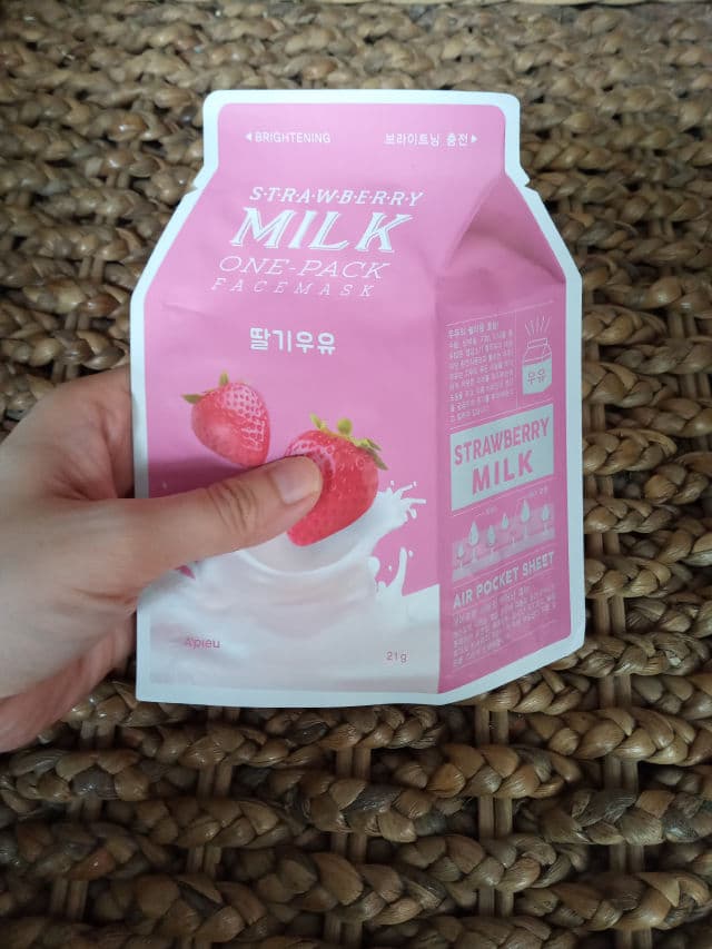 A'pieu Strawberry Milk One-Pack review photo by deby