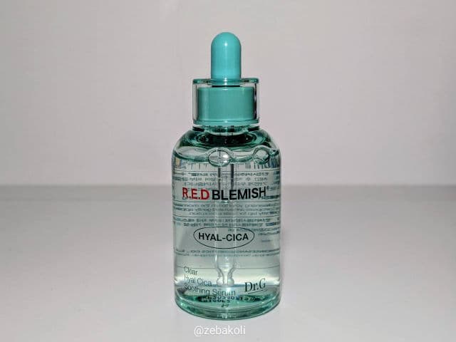 DR.G Red Blemish Clear Hyal Cica Soothing Serum review photo by Zeba
