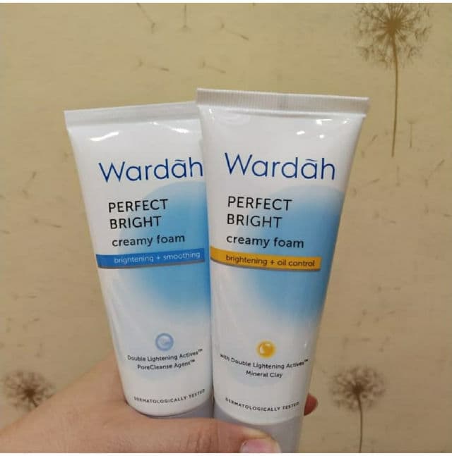 Wardah Perfect Bright Creamy Foam Brightening + Oil Control review photo by dellaariezta