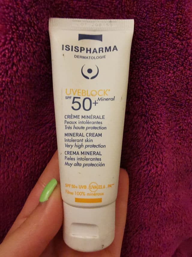 Isis Pharma UVEBLOCK SPF50+ Mineral Cream review photo by delphaida