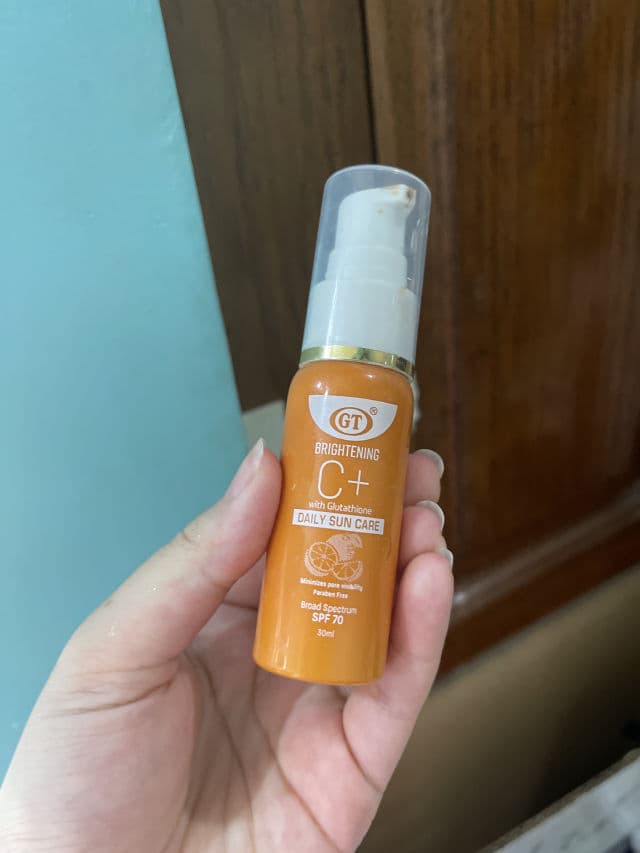 Gt Cosmetics Brightening C+ Daily Sun Care review photo by dengsoon6