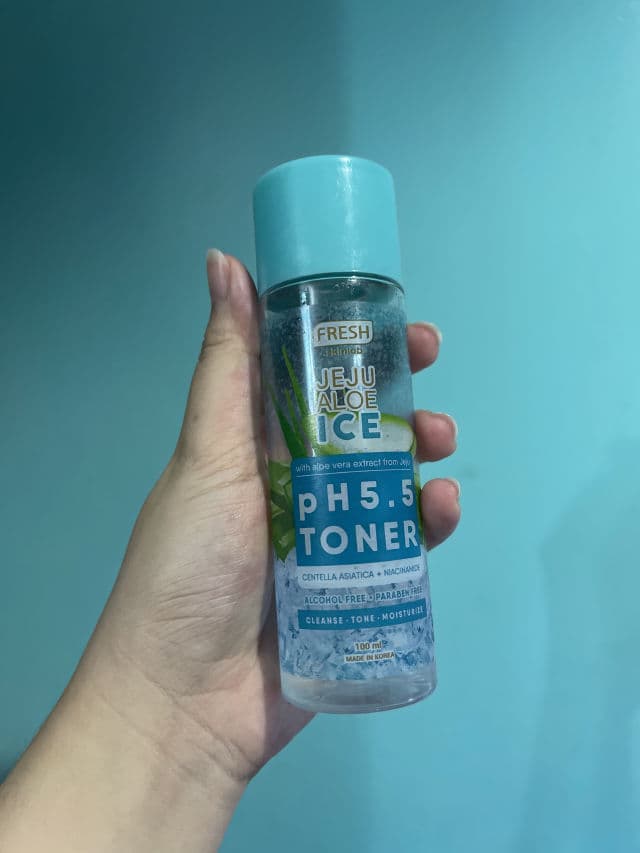 Fresh Skinlab Jeju Aloe Ice pH 5.5 Toner  review photo by dengsoon6