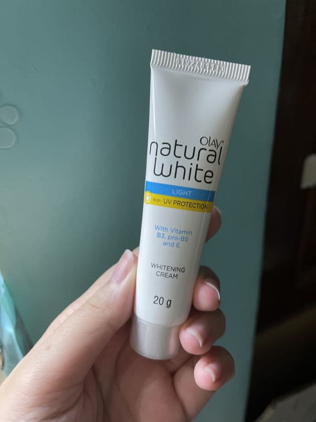 Olay Natural White Light w​/​ UV Protection Whitening Cream review photo by dengsoon6
