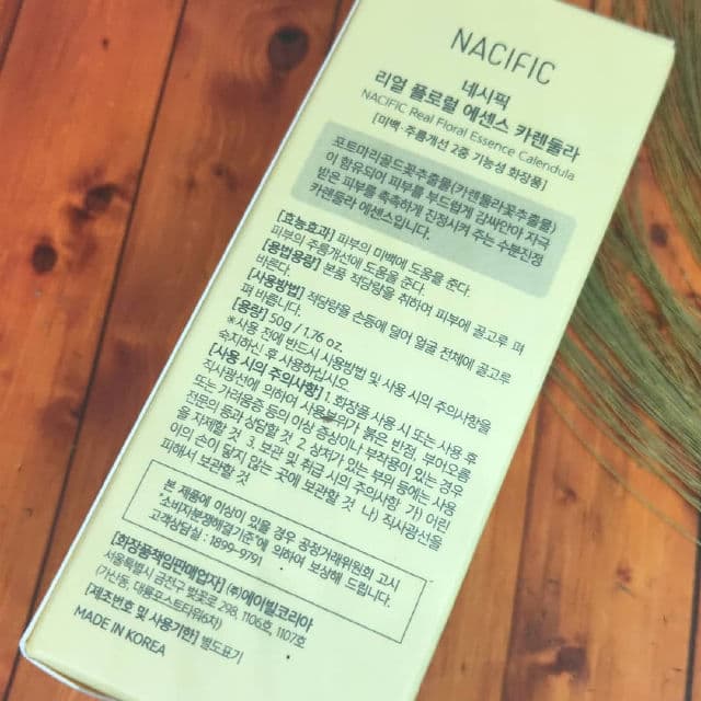 Nacific Real Floral Essence Calendula review photo by denisamartin