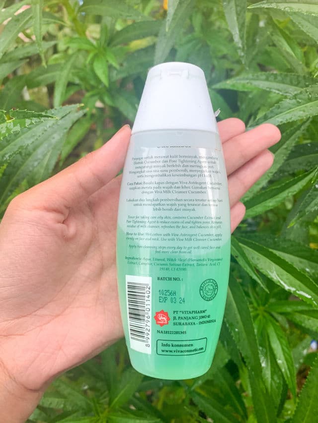 Viva Cosmetics Astringent Cucumber review photo by denyaspicky