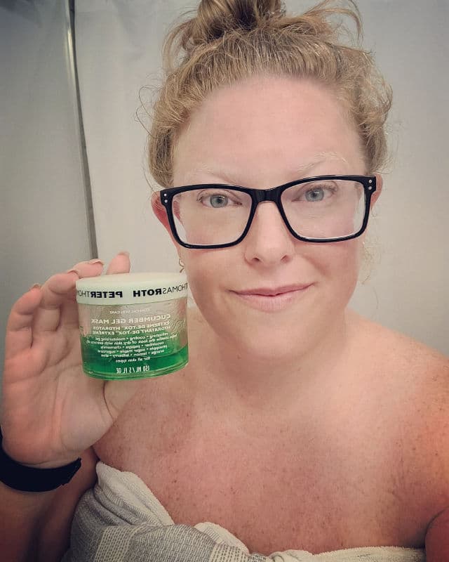 Peter Thomas Roth Cucumber Gel Mask review photo by dermagals