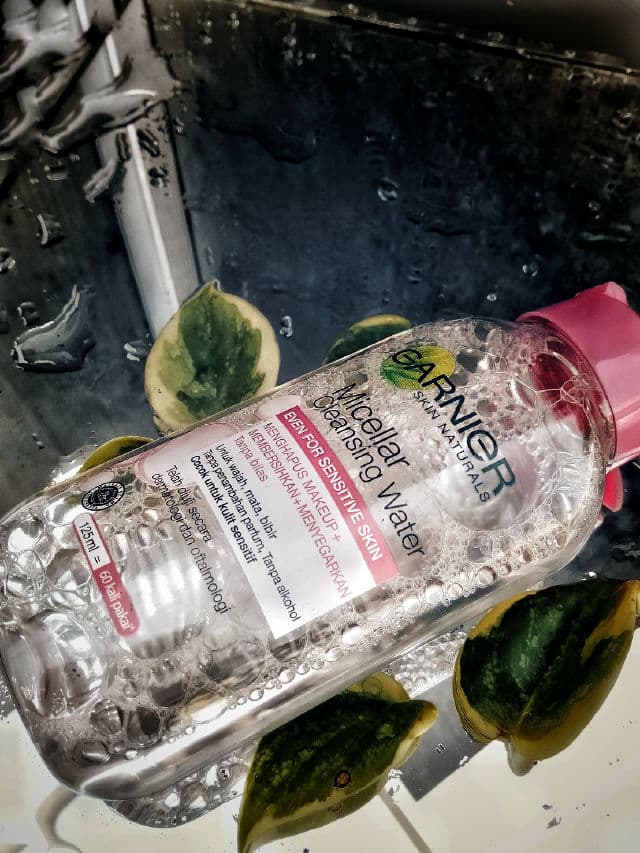 Garnier Micellar Cleansing Gel Face Wash - Sensitive Skin review photo by desifit55