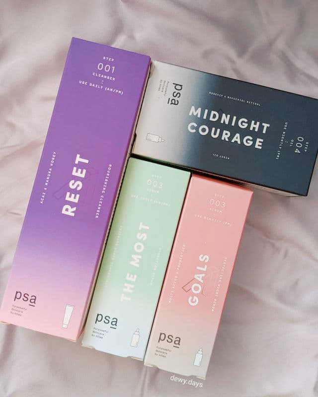 PSA Midnight Courage: Rosehip & Bakuchiol Retinol Night Oil review photo by dewydays