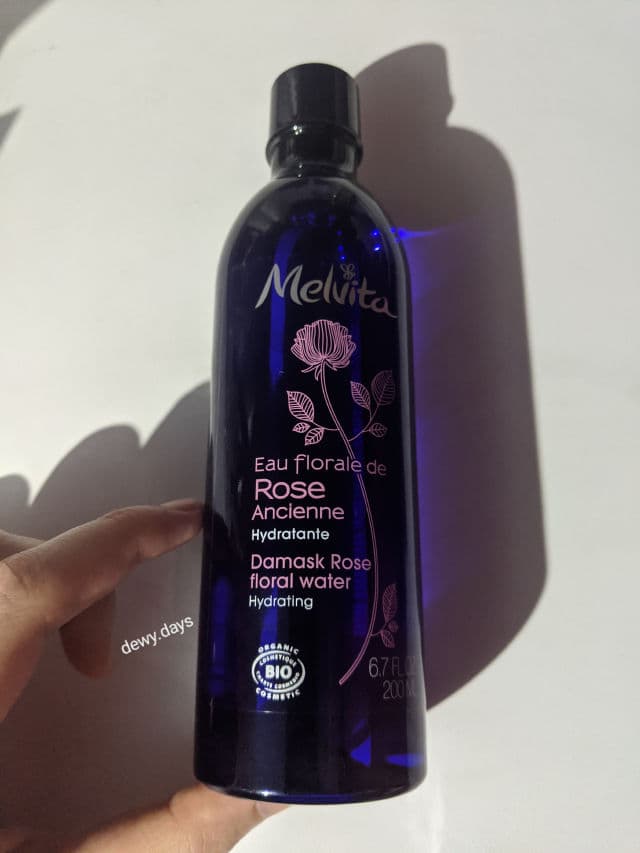 Melvita Organic Rose Floral Water Spray review photo by dewydays