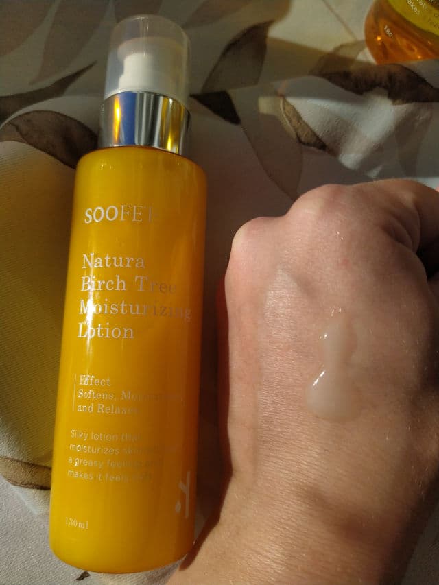 SOOFE'E Natura Birch Tree Moisturizing Lotion review photo by didorenkokat