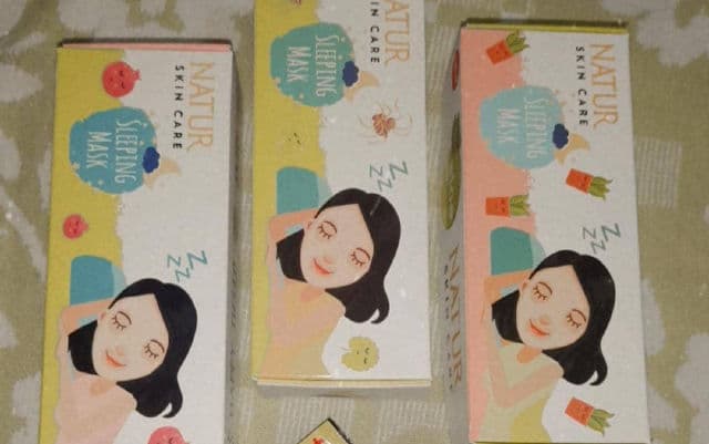 Natur Skin Care Sleeping Mask Aloe Vera review photo by dindaskind