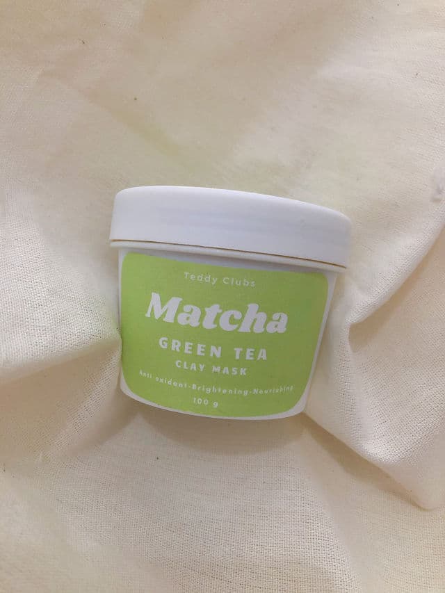 Teddy Clubs Matcha Green Tea Wash Off Clay Mask review photo by ditaputri