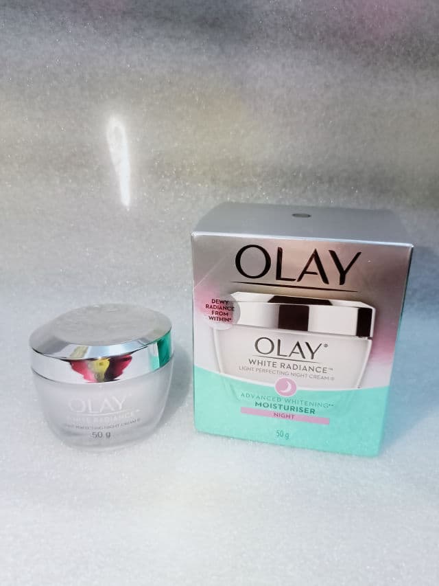 Olay White Radiance Light Perfecting Night Cream review photo by donaoktaviaa