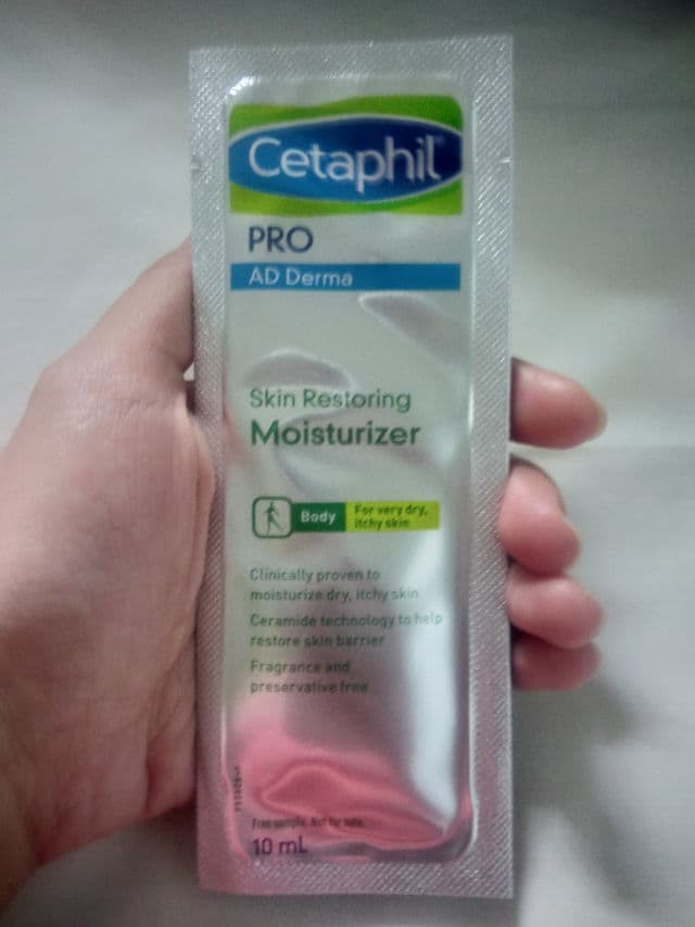Cetaphil PRO AD Derma Skin Restoring Moisturizer review photo by drmegsison