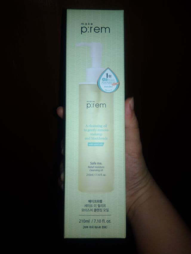 make p:rem Safe Me. Relief Moisture Cleansing Oil review photo by drmegsison