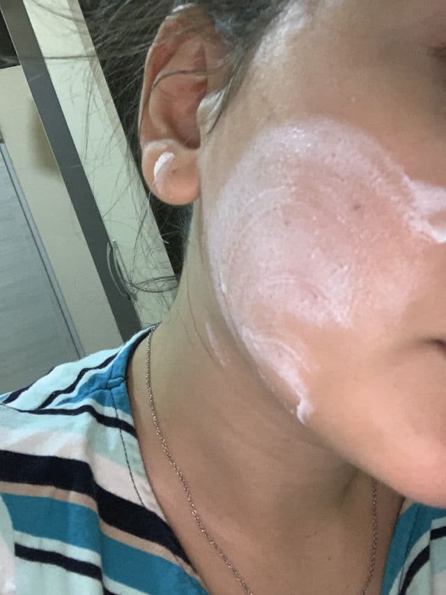 COSRX Aloe Soothing Sun Cream SPF50+ PA+++ review photo by drskincareblog