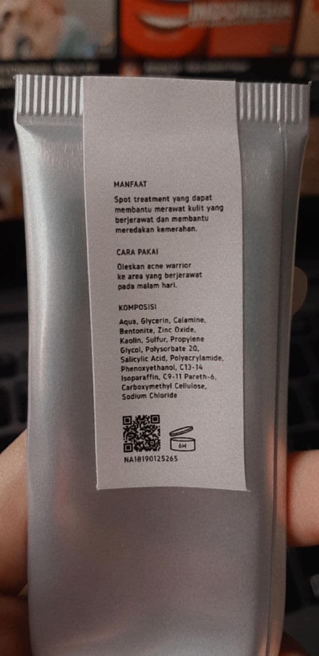 Skin game Acne Warrior review photo by dutchy