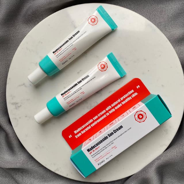 A'pieu Madecassoside Sun Cream SPF 39 PA++ review photo by duzzpi