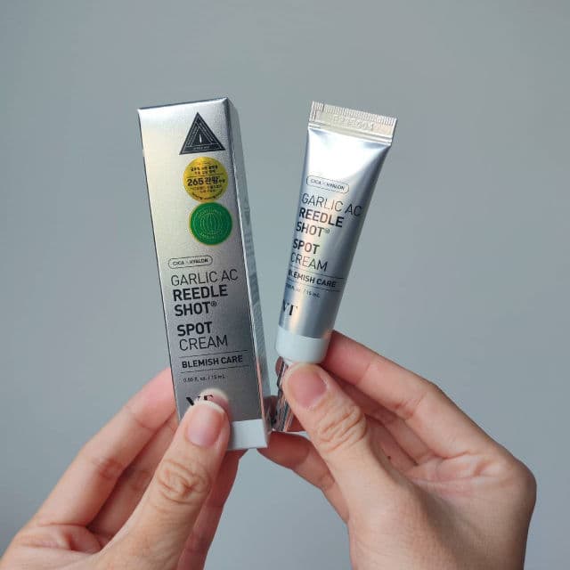 VT COSMETICS Garlic AC Reedle Shot Spot Cream review photo by kaoriskincarejournal