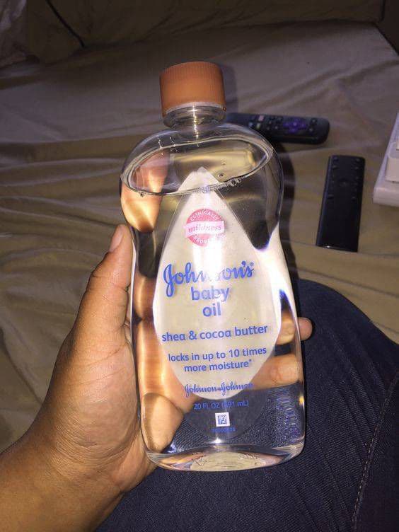 Johnson's Baby Oil Original review photo by korah