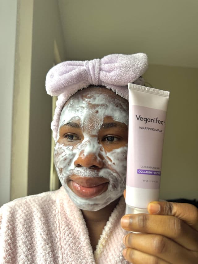 Veganifect. Slow and Aging Collagen Wrap Mask review photo by tabithak
