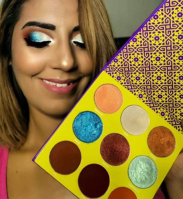 Juvia's Place The Festival Eyeshadow Palette review photo by Erikamtejeda