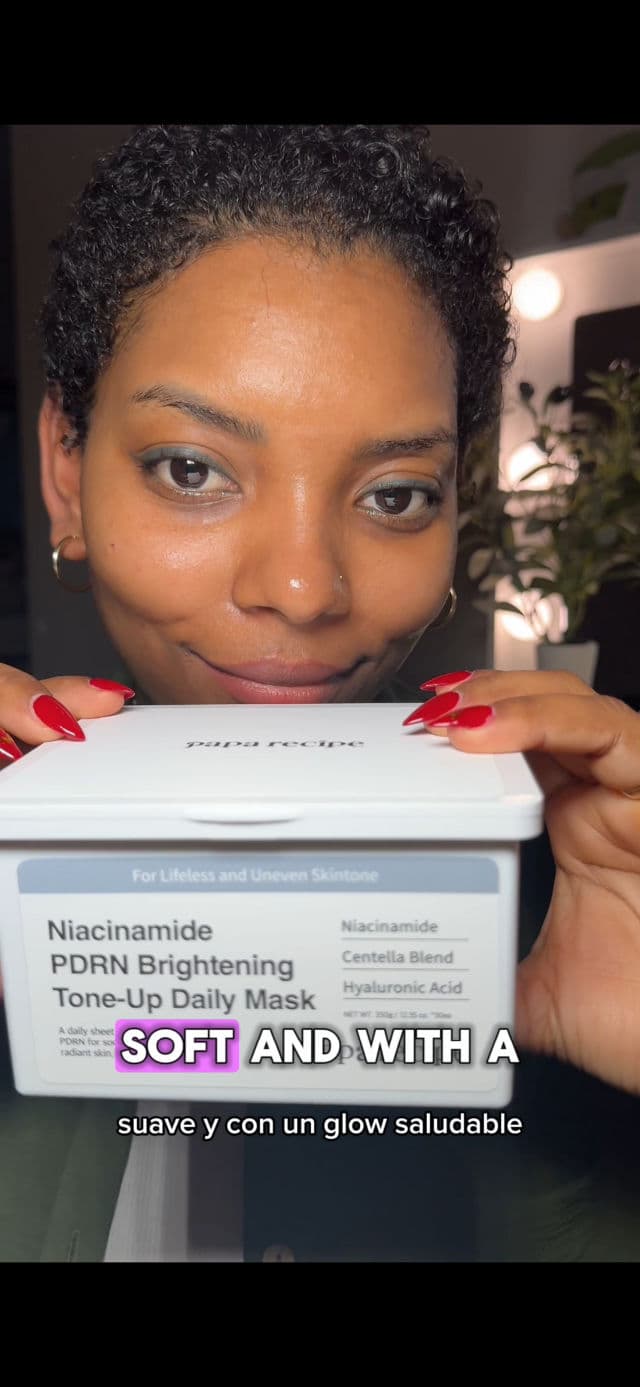 PAPA RECIPE Hyaluronic Acid PDRN Deep Moist Barrier Daily Mask review photo by soridiaz