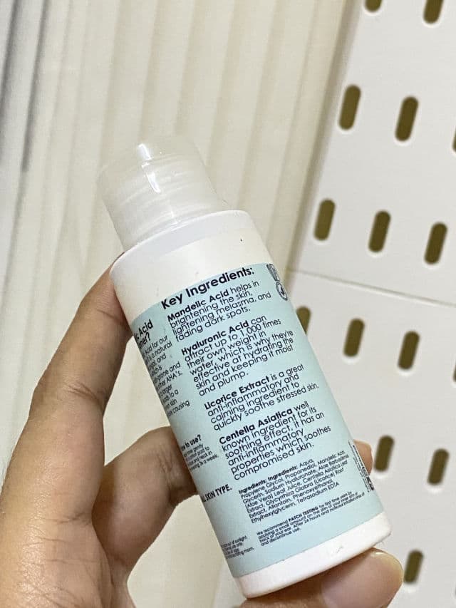 Klued 5% Mandelic Acid Clarifying Toner review photo by haze