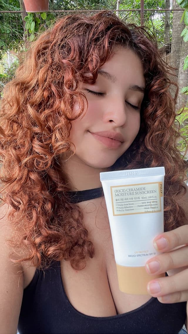 FULLY Rice Ceramide Moisture Sun Cream review photo by Amayajkv