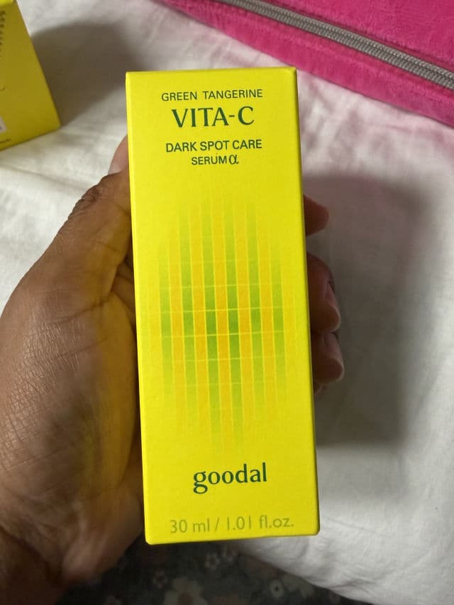 GOODAL Green Tangerine Vita-C Dark Spot Care Serum Alpha review photo by nancyencaladaoficial