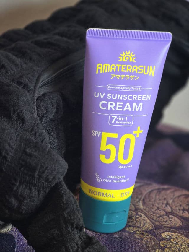 AMATERASUN UV Sunscreen Cream SPF 50+ PA++++ review photo by Ceciqueen