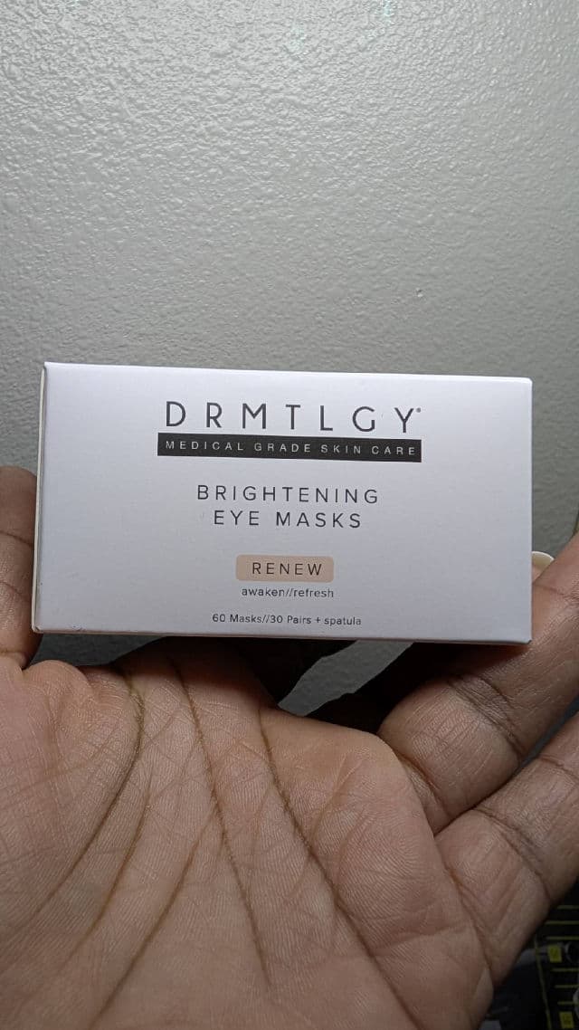 DRMTLGY Brightening Eye Masks review photo by Sanggy